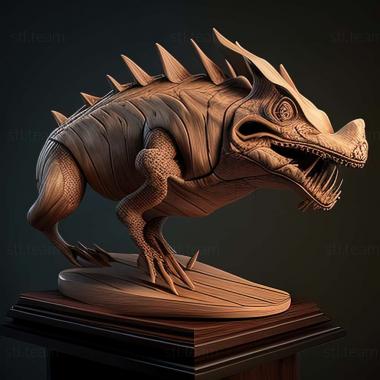 3D model Ischiodon (STL)